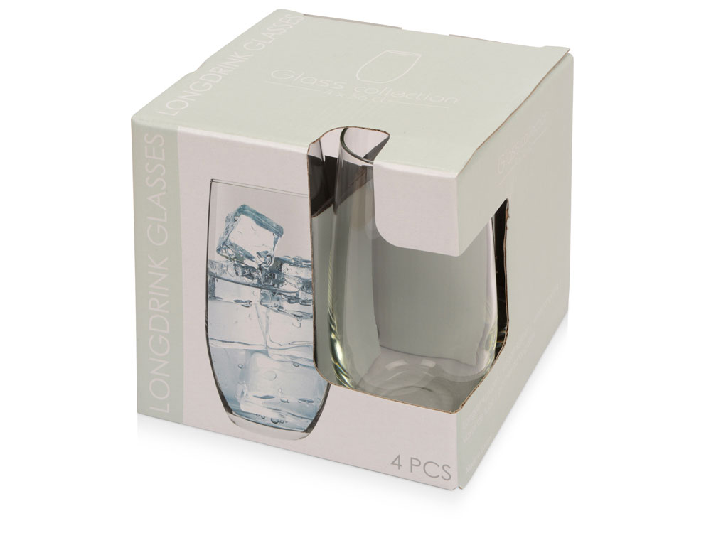Набор стаканов Longdrink, 4 шт., 360мл