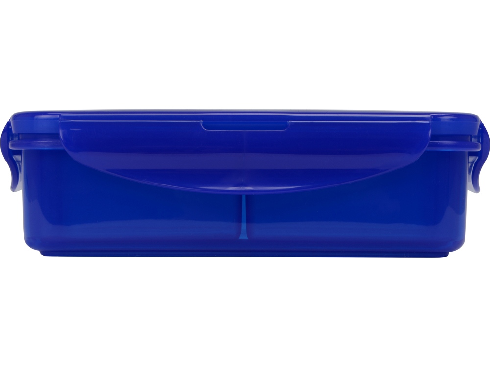 Герметичный ланч-бокс Foody с двумя секциями, 650мл, синий