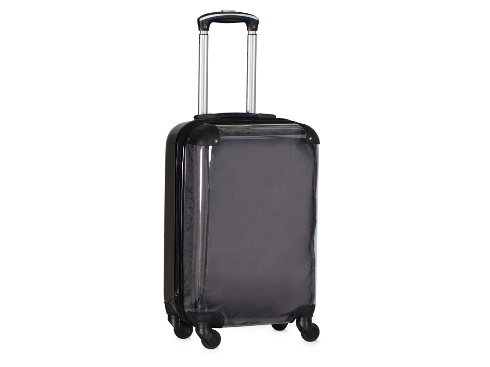 Чемодан прозрачный Visit  со сменной вставкой с логотипом  | Print Logo