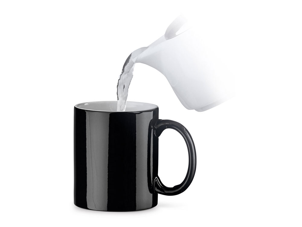 WOW. Керамическая кружка 350мл, Черный