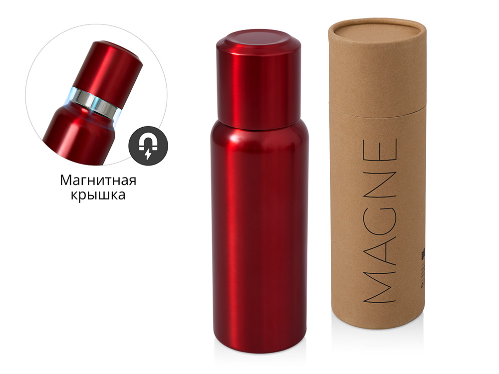 Вакуумный термос c магнитной крышкой Magne, 500 мл с логотипом Waterline | Print Logo