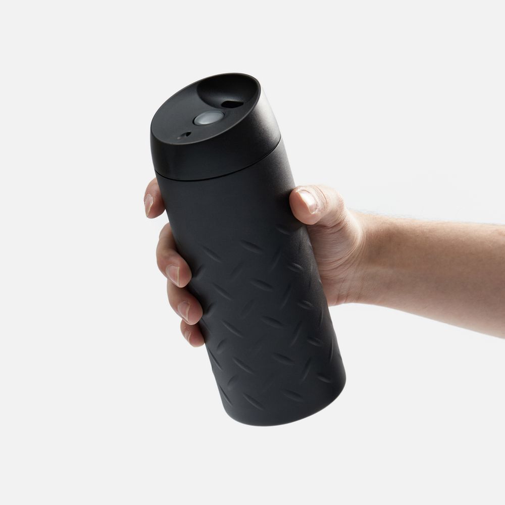 Термостакан Hard Work — пример нанесения логотипа (Hard Work) | Print Logo