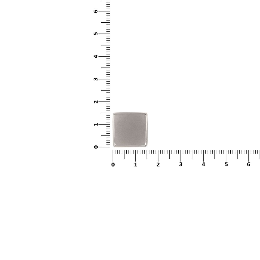 Квадратный шильдик на резинку Epoxi фото в интернет-магазине Print Logo.