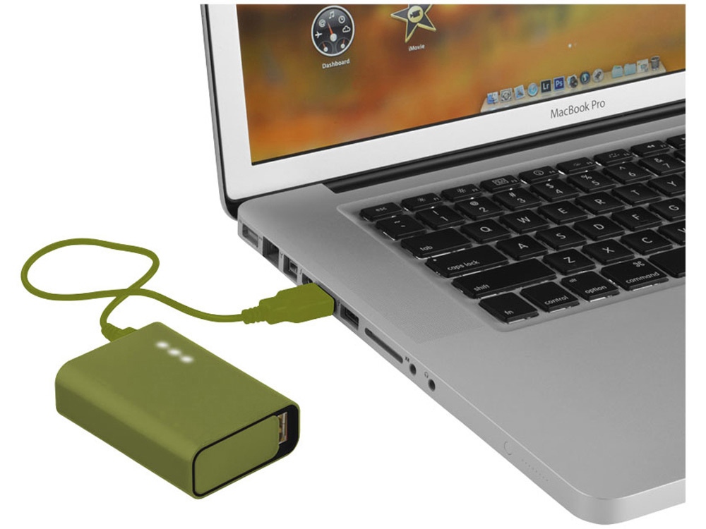 Портативное зарядное устройство PB-4400, зеленый