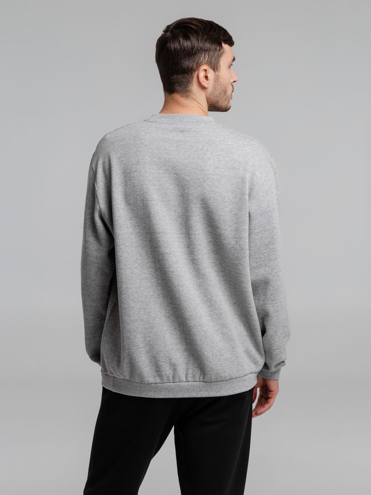 Толстовка Spider 260 серый меланж, размер S