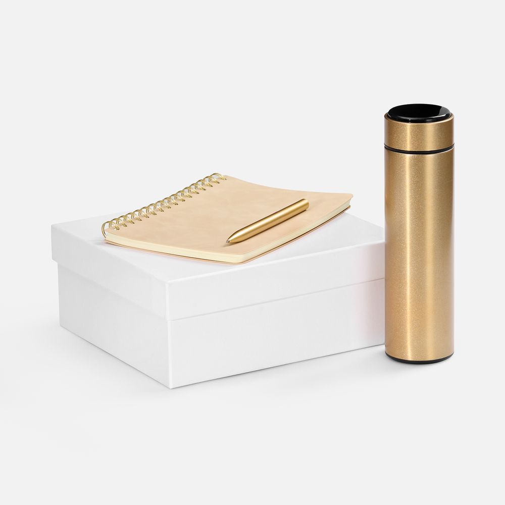 Набор Spiral Gold с логотипом  | Print Logo