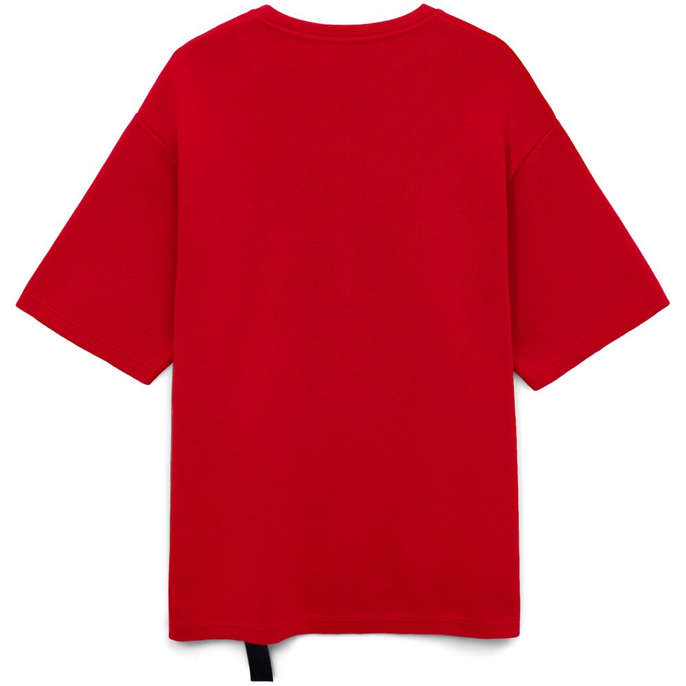 Джемпер с коротким рукавом Siluetti Volumica, красный, размер XL/XXL