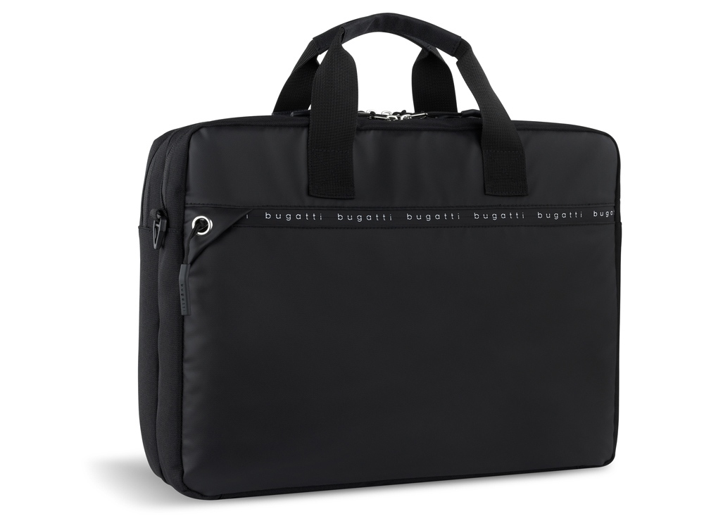 Портфель мужской БЛАНК ОБЛЕГЧЕННАЯ (BLANC DELIGHT) с логотипом BUGATTI | Print Logo