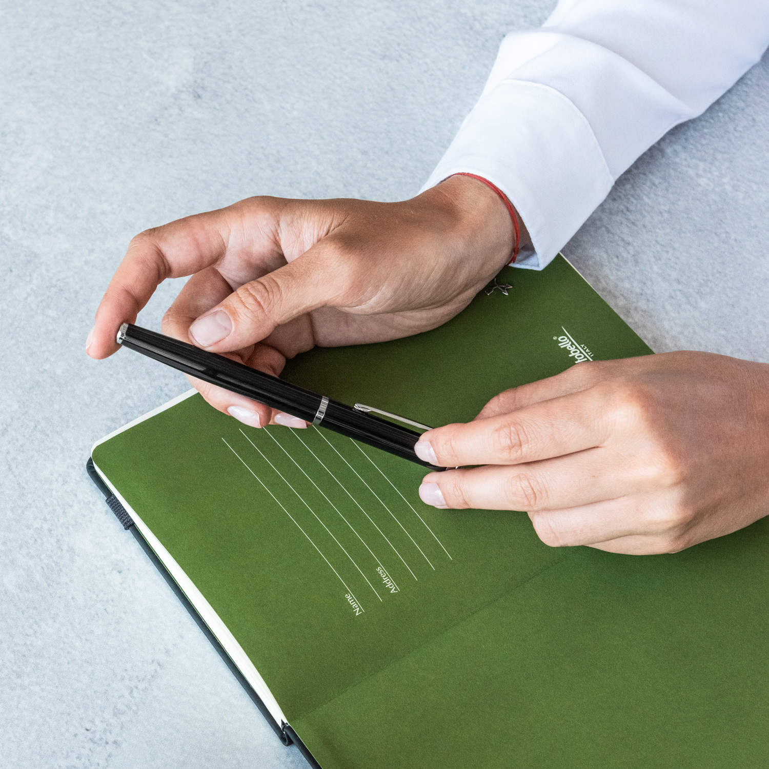 Ручка-роллер Соната (Sonata), черная