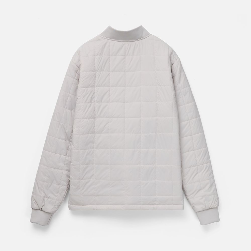 Куртка унисекс Warmbridge, светло-серая, размер XXL