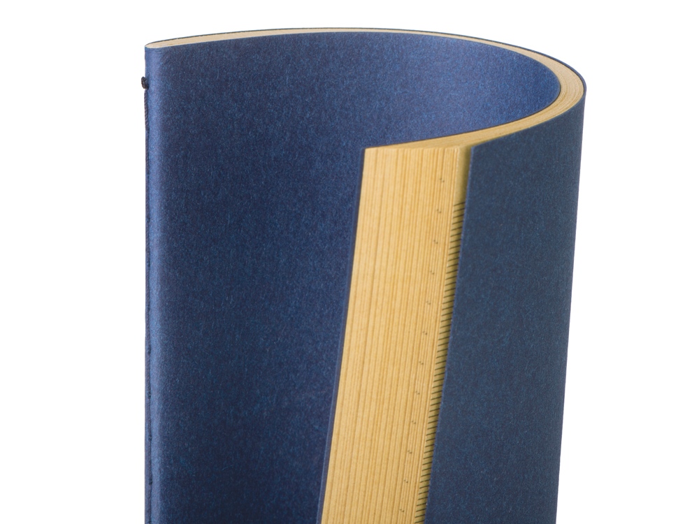 Блокнот Monet, гибкая обложка A5 из моющегося крафта, 32 листа, темно-синий