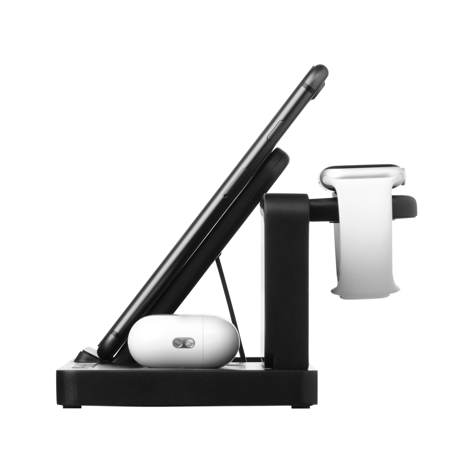 Зарядная станция с часами 4в1 15W Magnum фото на сайте Print Logo.