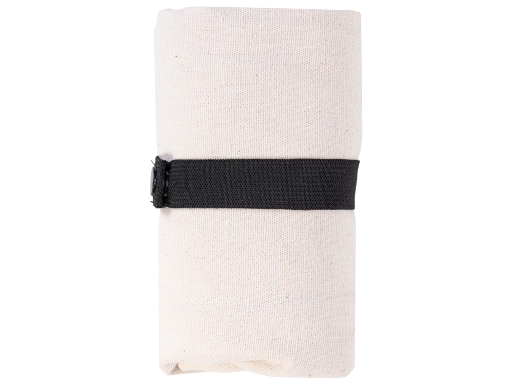 Сумка Fixy из переработанного хлопка с фиксирующей эластичной лентой, натуральный