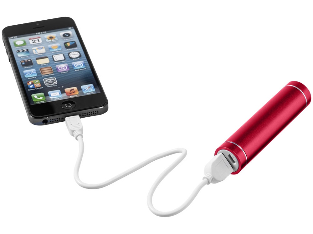 Зарядное устройство Bolt, 2200 mAh, красный