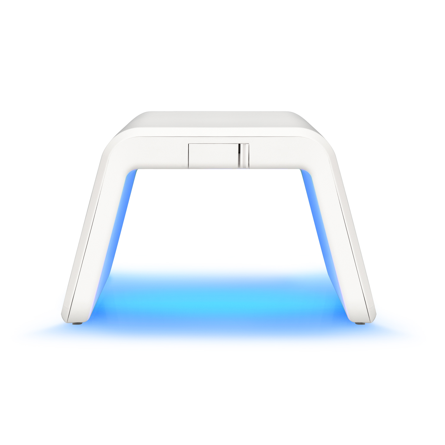 Зарядная станция с часами 15W Флейм (Flame), белая