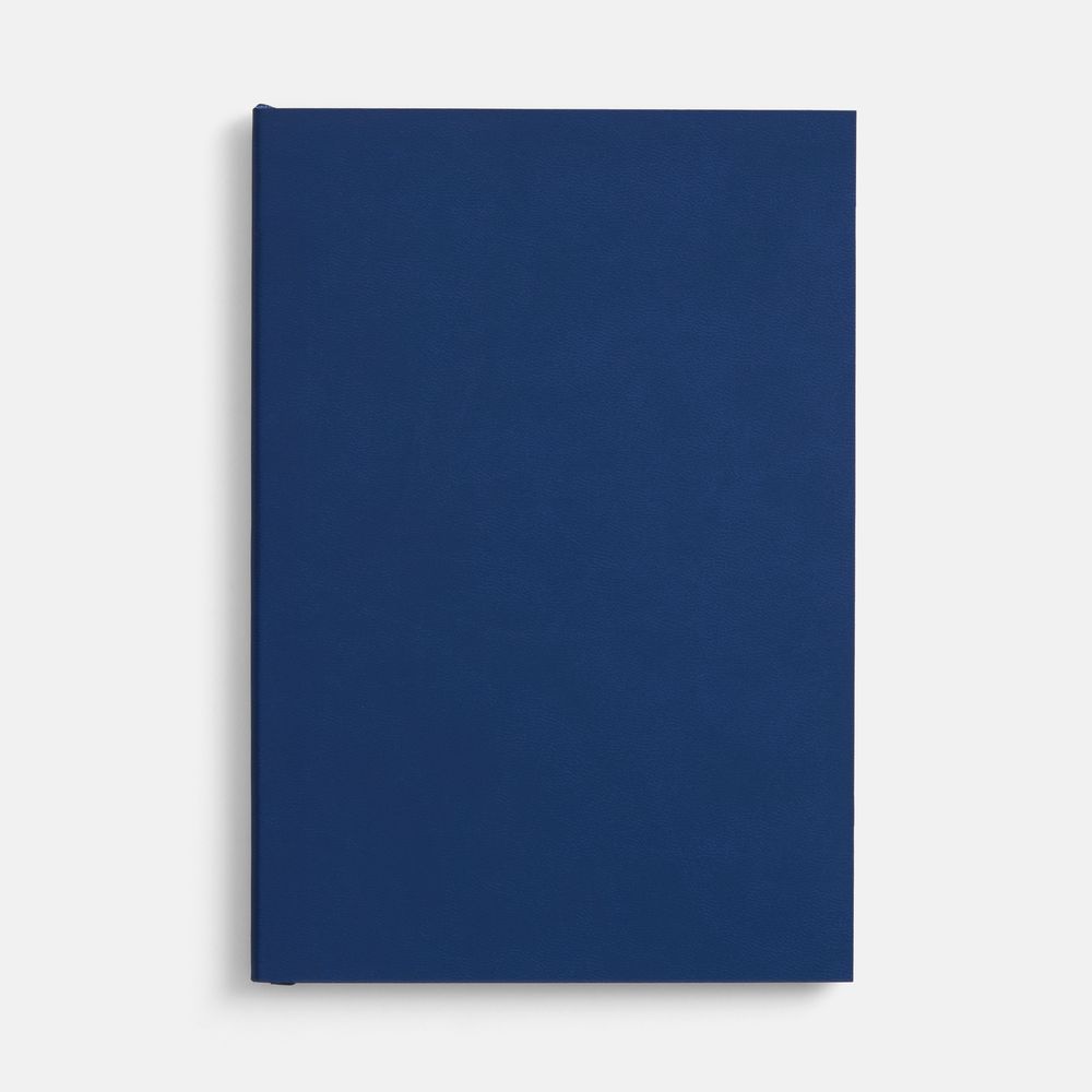 Ежедневник Flat, недатированный, синий