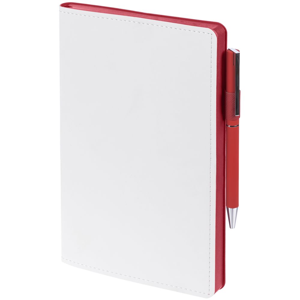 Ежедневник White Shall, недатированный фото на сайте Print Logo.