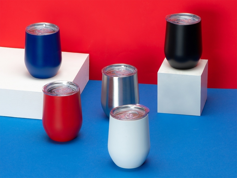 Вакуумная термокружка Sense, голубой