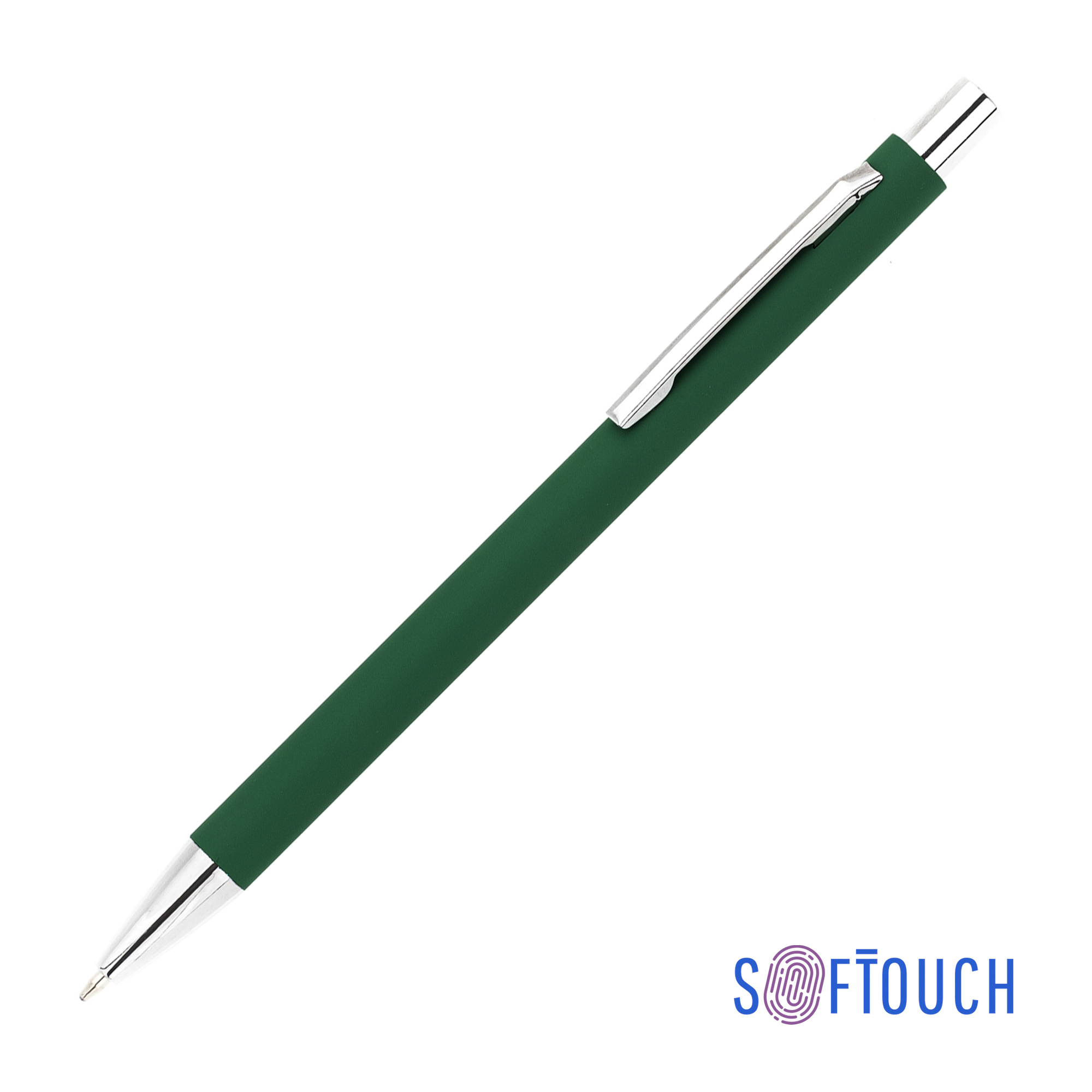 Ручка шариковая "Trade", покрытие soft touch, белый