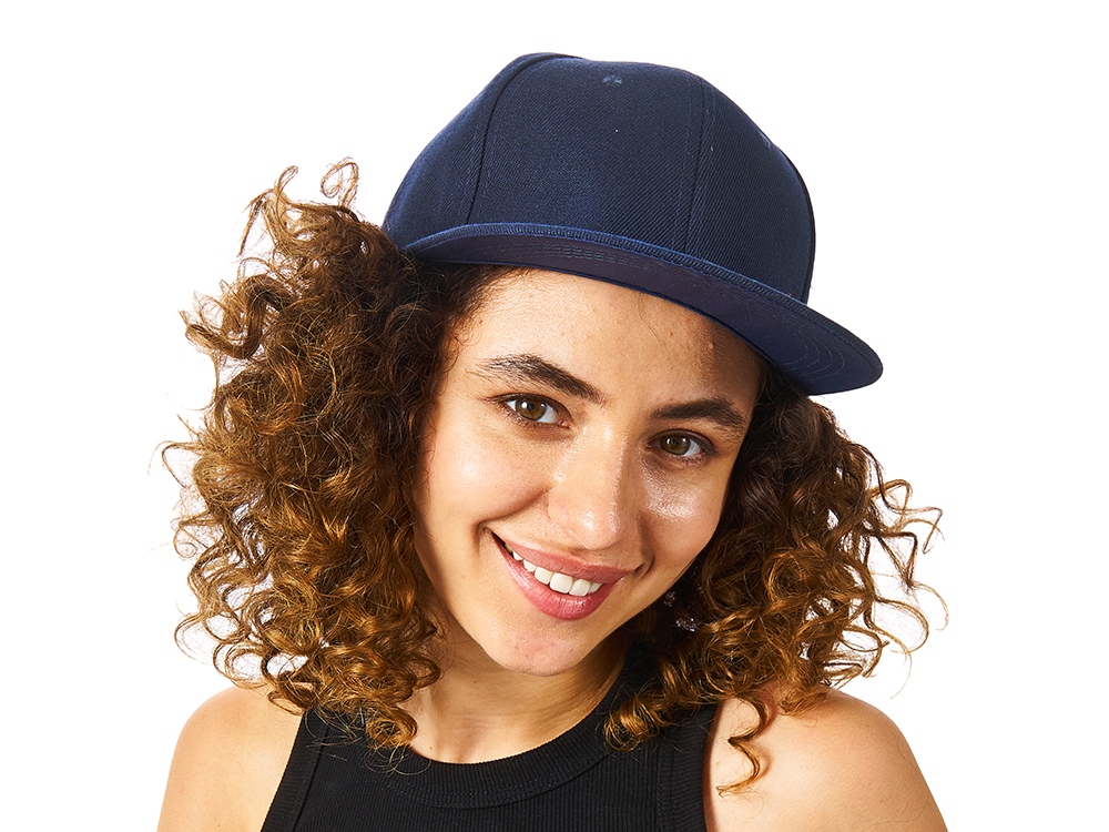 Бейсболка с прямым козырьком Los Angeles, темно-синий