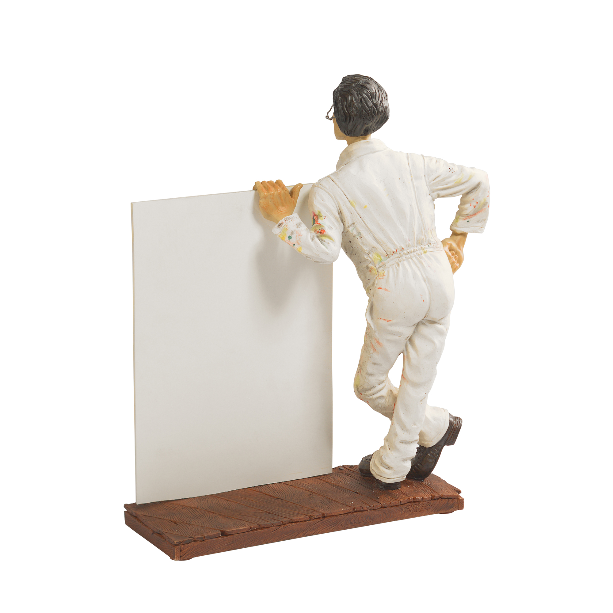 Скульптура "Forchino" — пример нанесения логотипа () | Print Logo