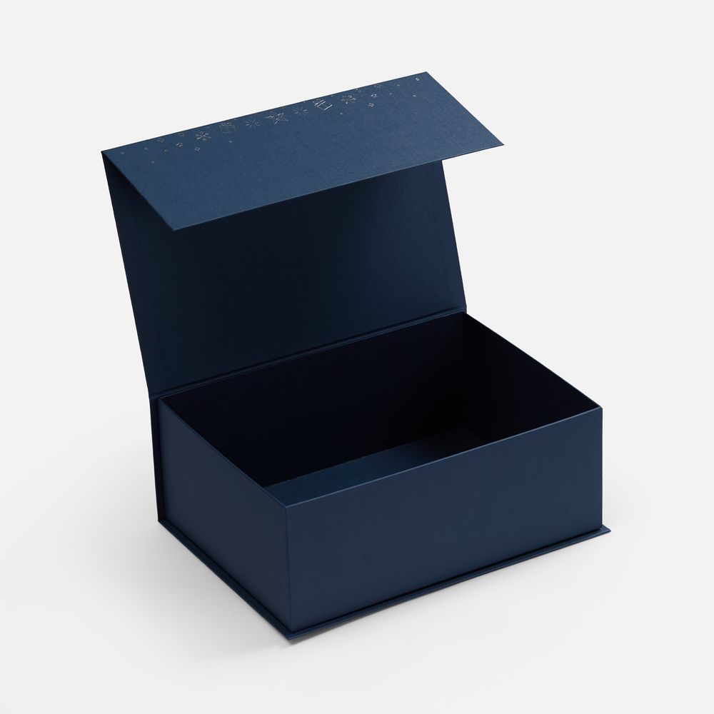 Коробка Snowlace — пример нанесения логотипа (сделано в России) | Print Logo