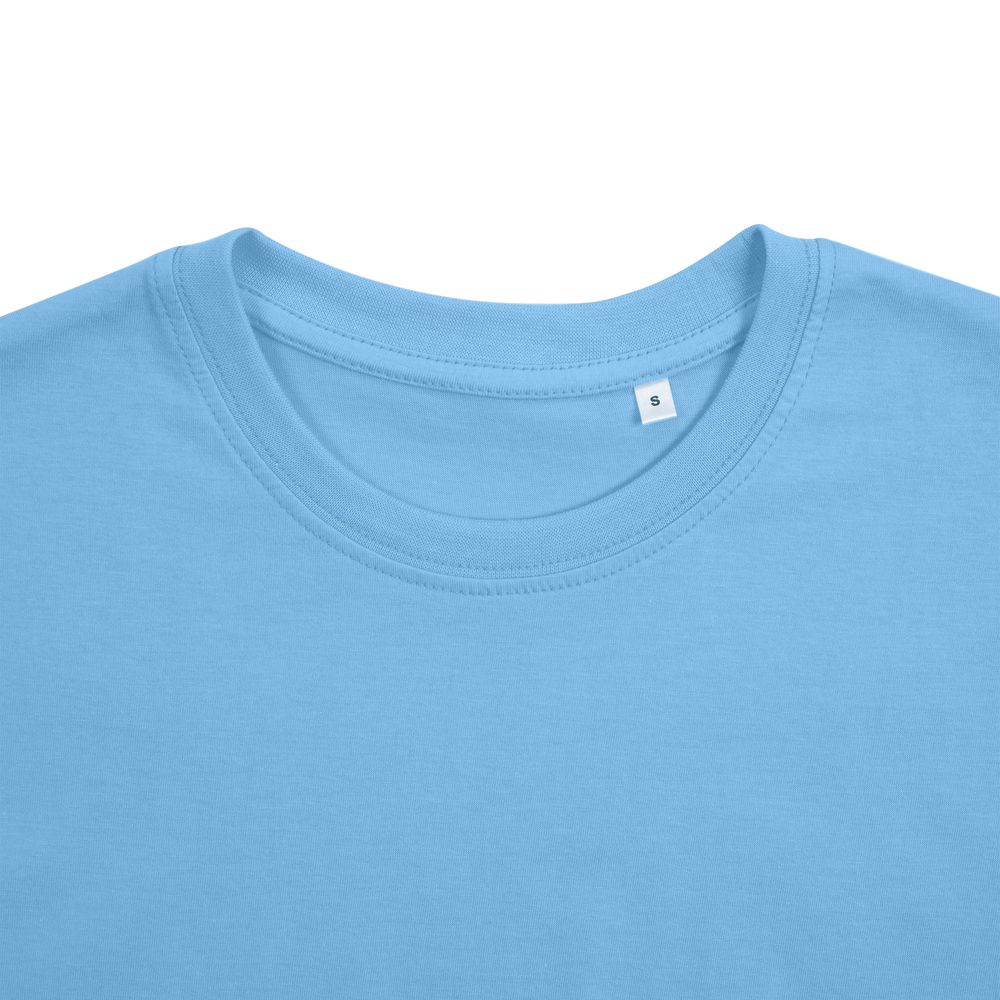 Футболка унисекс T-bolka 160, голубая, размер M