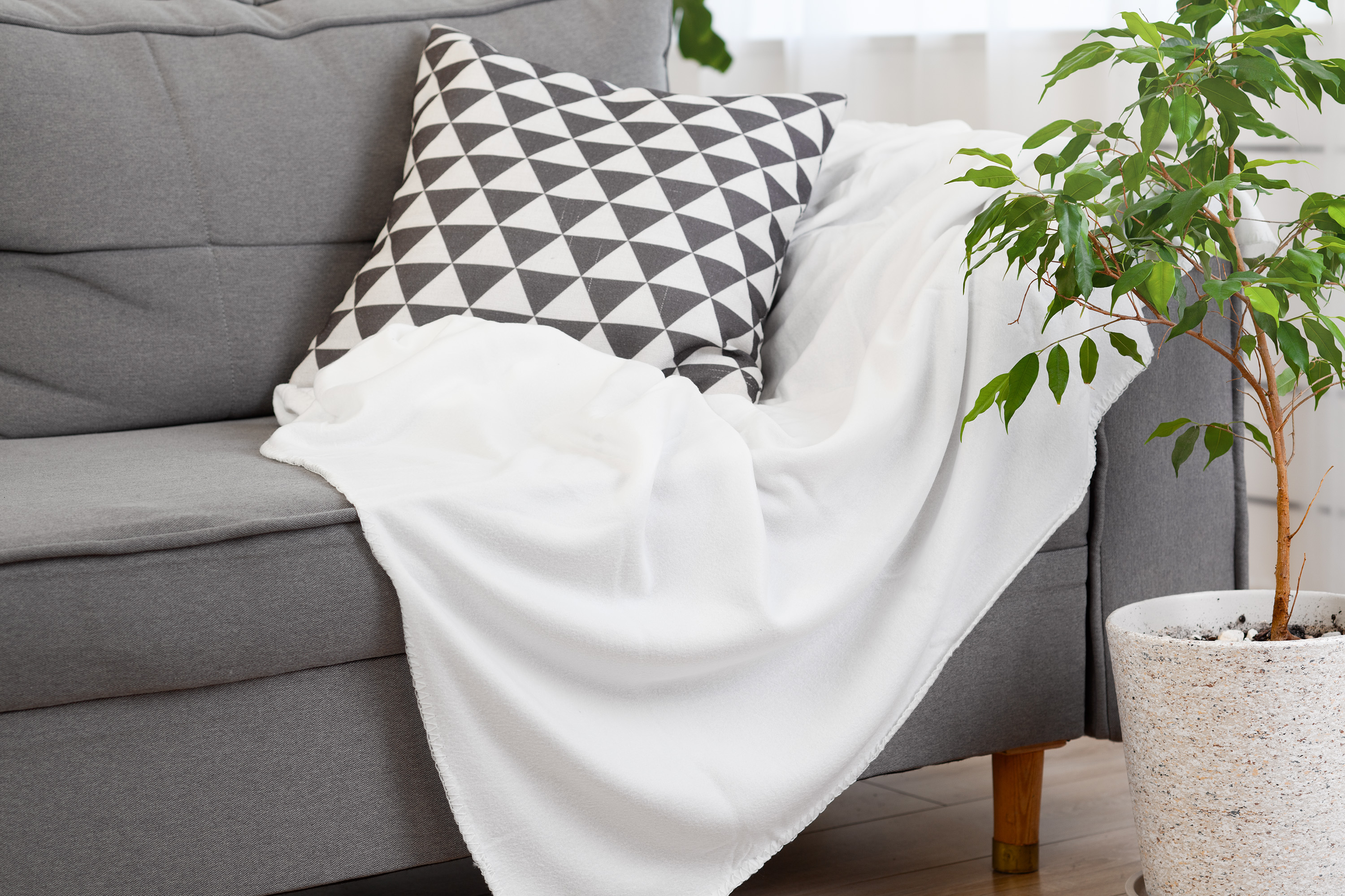 Плед "Байкал", темно-синий