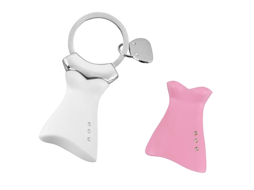 Брелок Настоящая леди с логотипом  | Print Logo