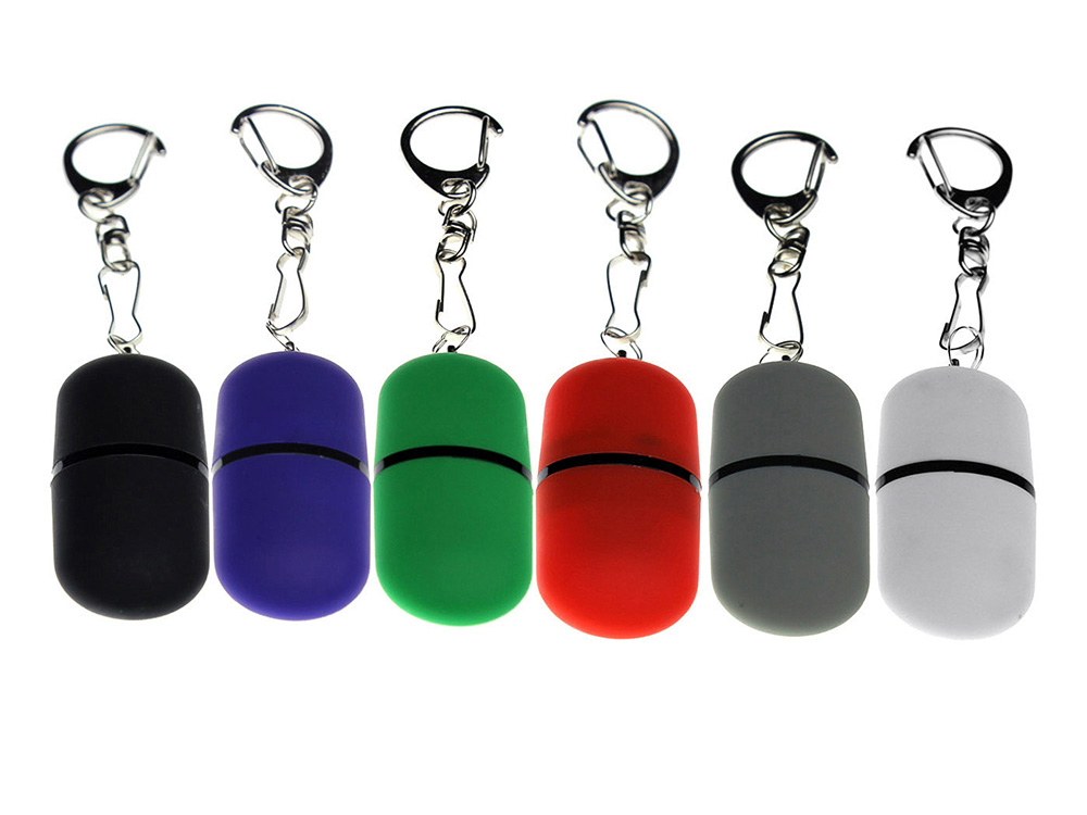 Флешка Goutte Soft-touch на 4 Гб, зеленый