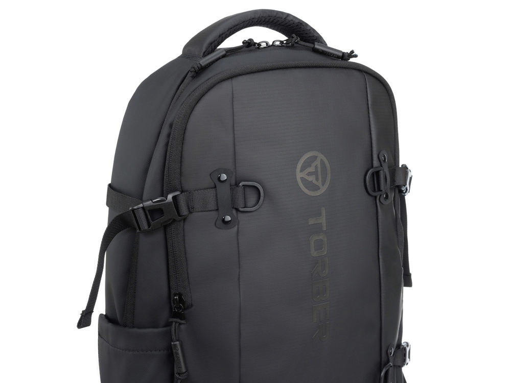 Рюкзак спортивный TORBER ЭКСТРИМ 18, чёрный, 31 х 12 х 46 см, 17л