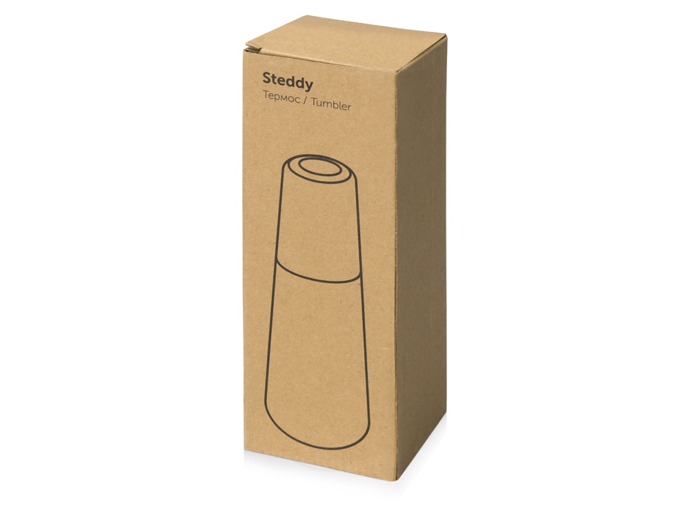 Термос Steddy 350мл, зеленое яблоко