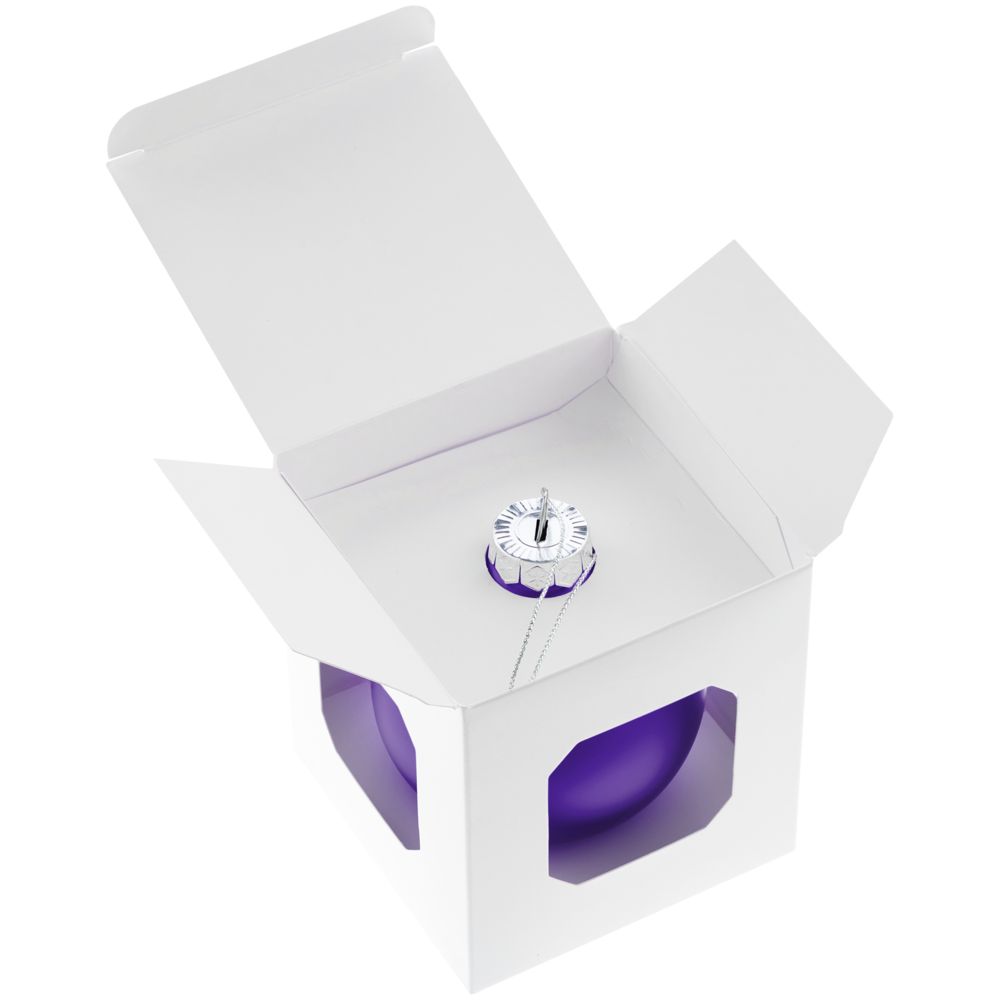 Елочный шар Finery Matt, 8 см