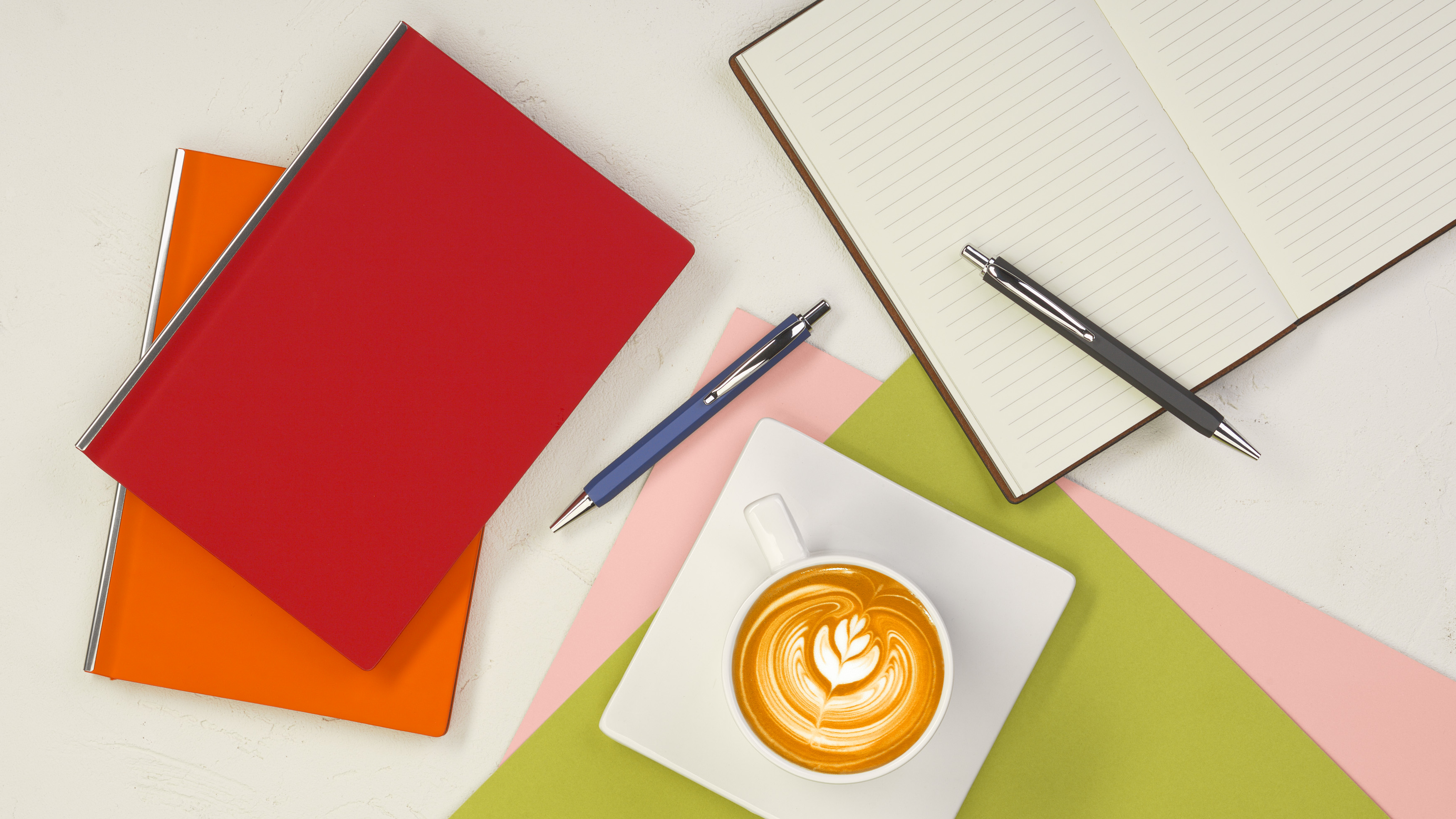 Блокнот "Маджента", формат А5, оранжевый