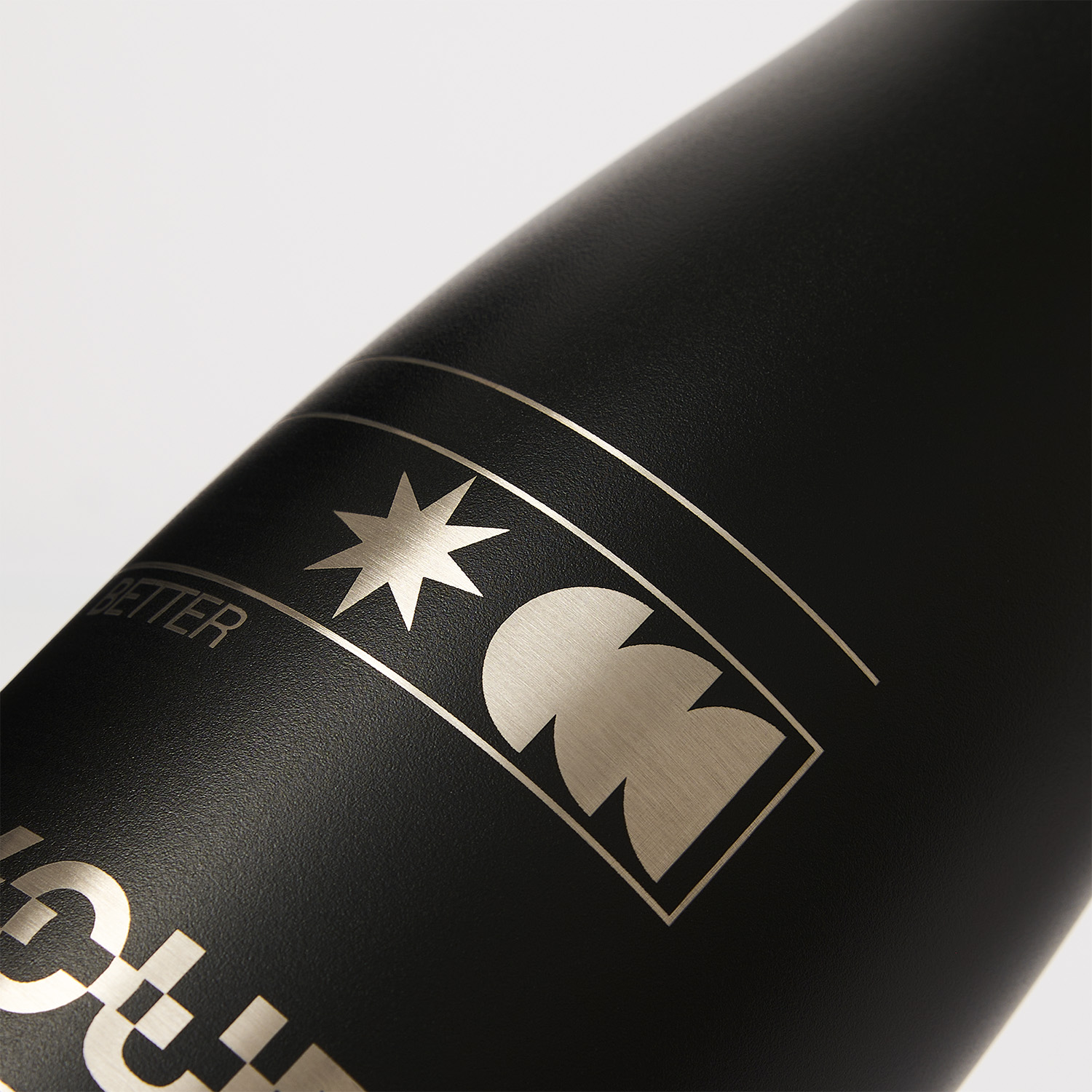 Термобутылка вакуумная герметичная Боска, черная