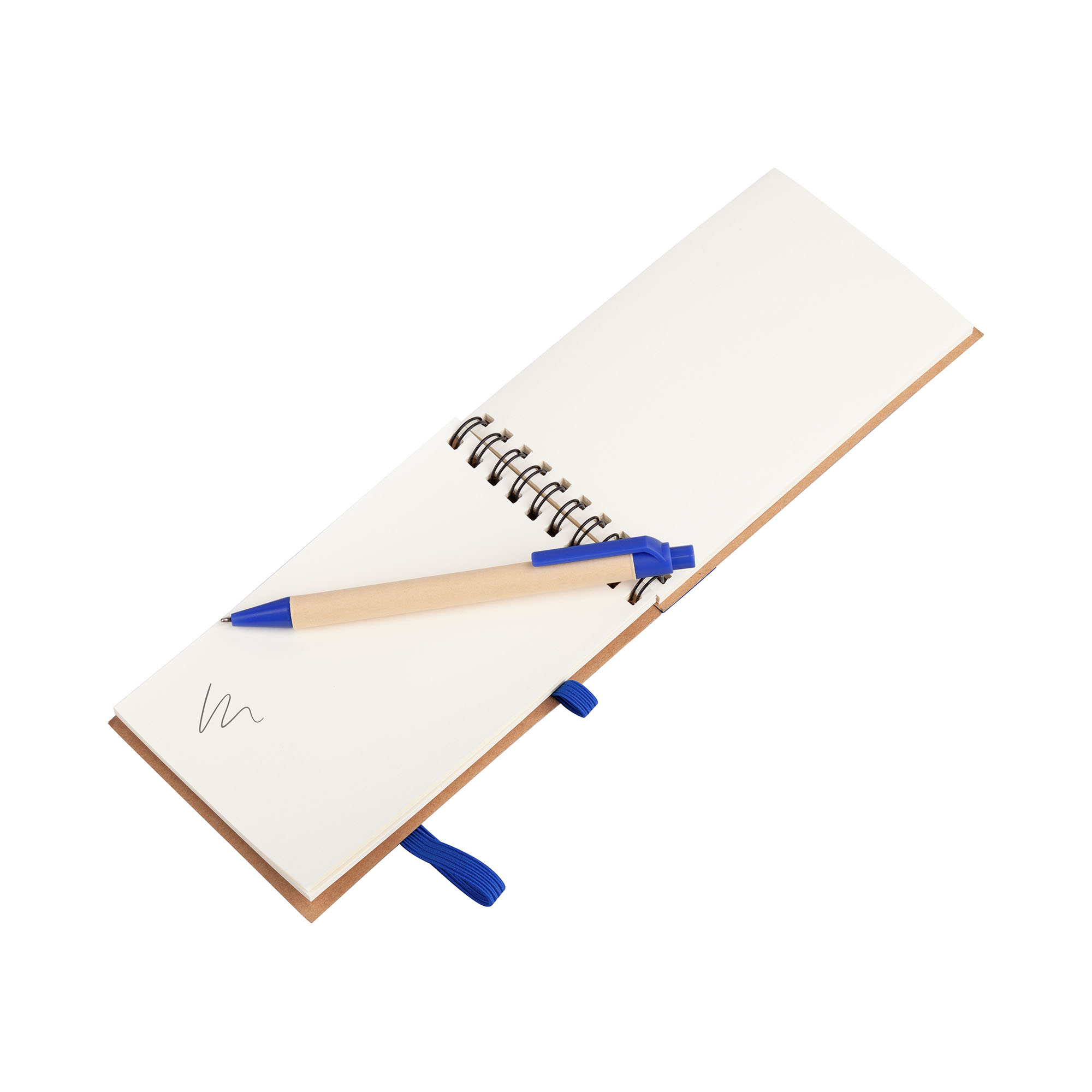 Блокнот с ручкой "Papyrus", синий