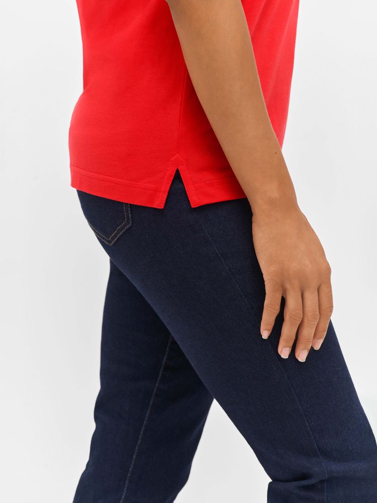 Рубашка поло унисекс Palermo, белая с темно-синим, размер 3XL