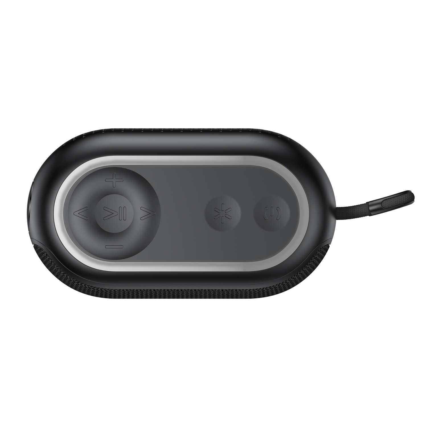 Беспроводная колонка Верса (Versa) 1200 mAh, черная фото на сайте Print Logo.