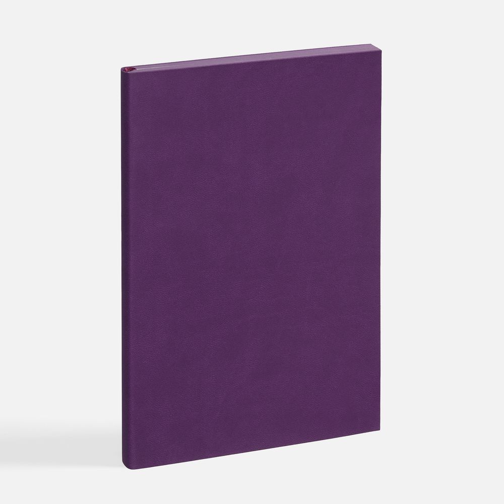 Ежедневник Flat, недатированный, фиолетовый