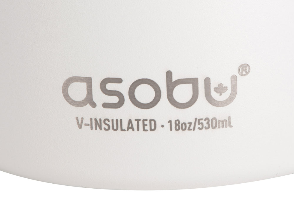 Вакуумная термобутылка ALPINE FLASK, 530 мл, белый