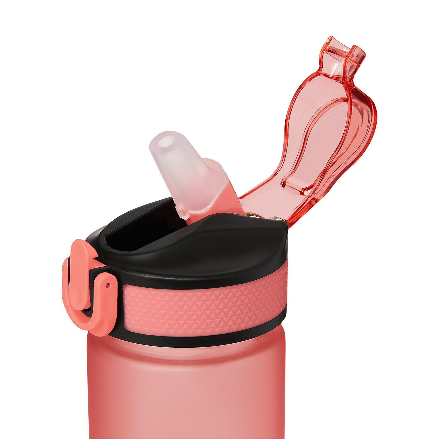 Бутылка для воды Флип мини (Flip mini), коралловая