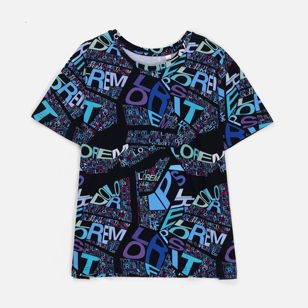 Футболка унисекс Senti с полной запечаткой на заказ, размер 4XL