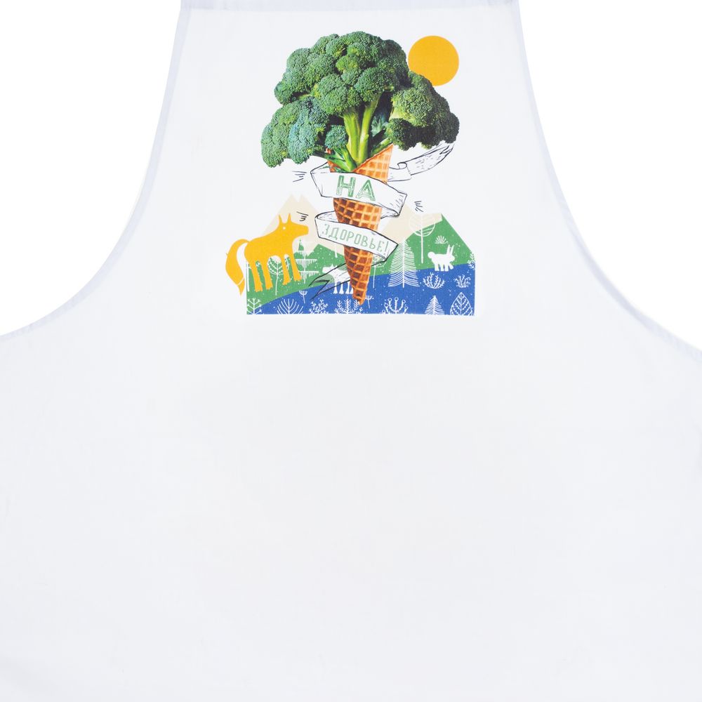 Фартук «На здоровье!» — пример нанесения логотипа (CoolColor) | Print Logo