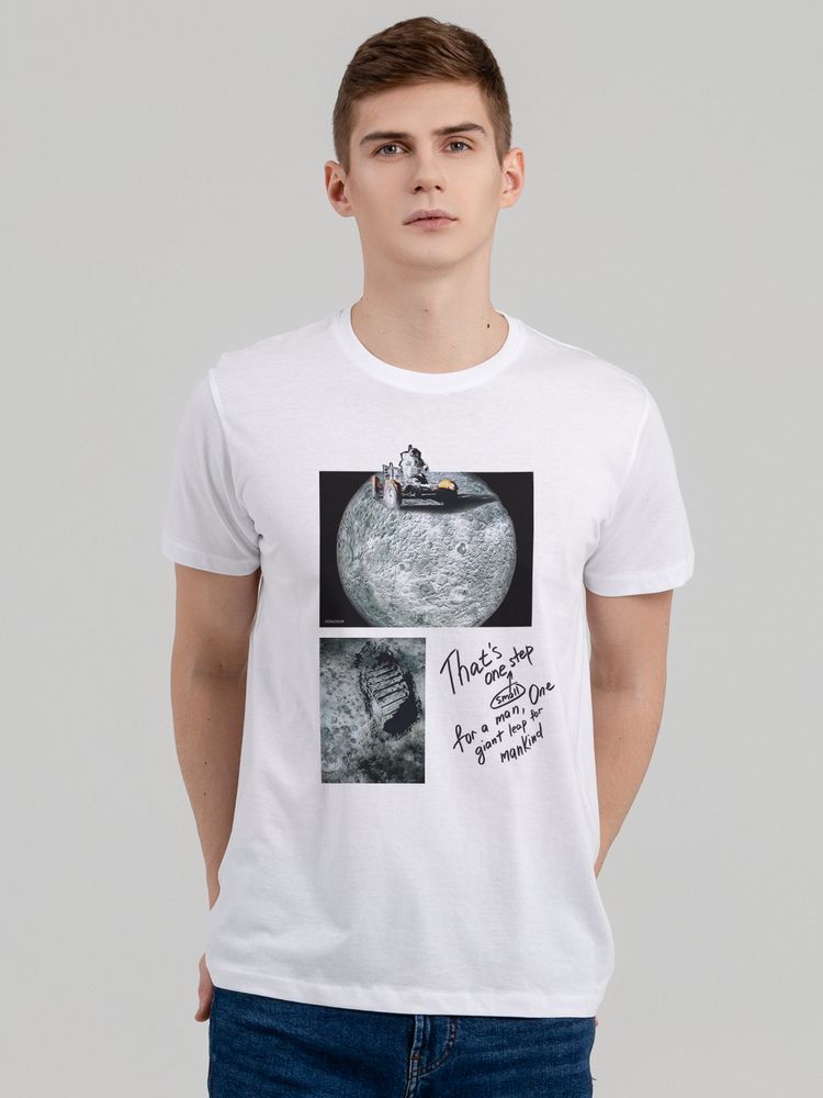 Футболка One Step — пример нанесения логотипа (CoolColor) | Print Logo