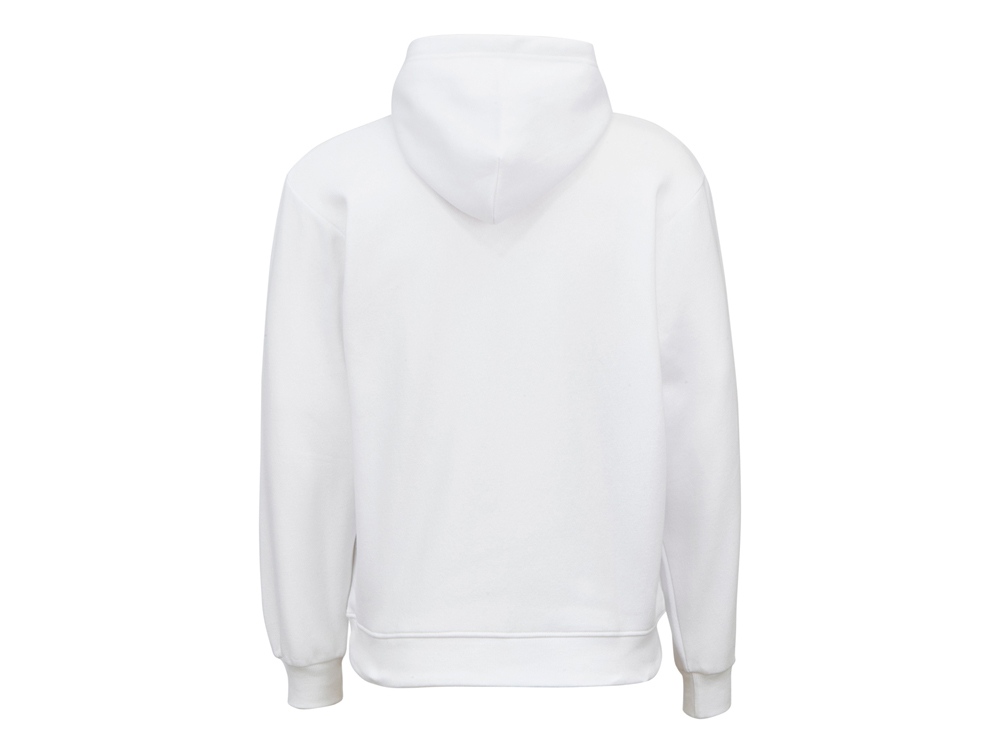Толстовка с капюшоном оверсайз Lisbon унисекс, белый