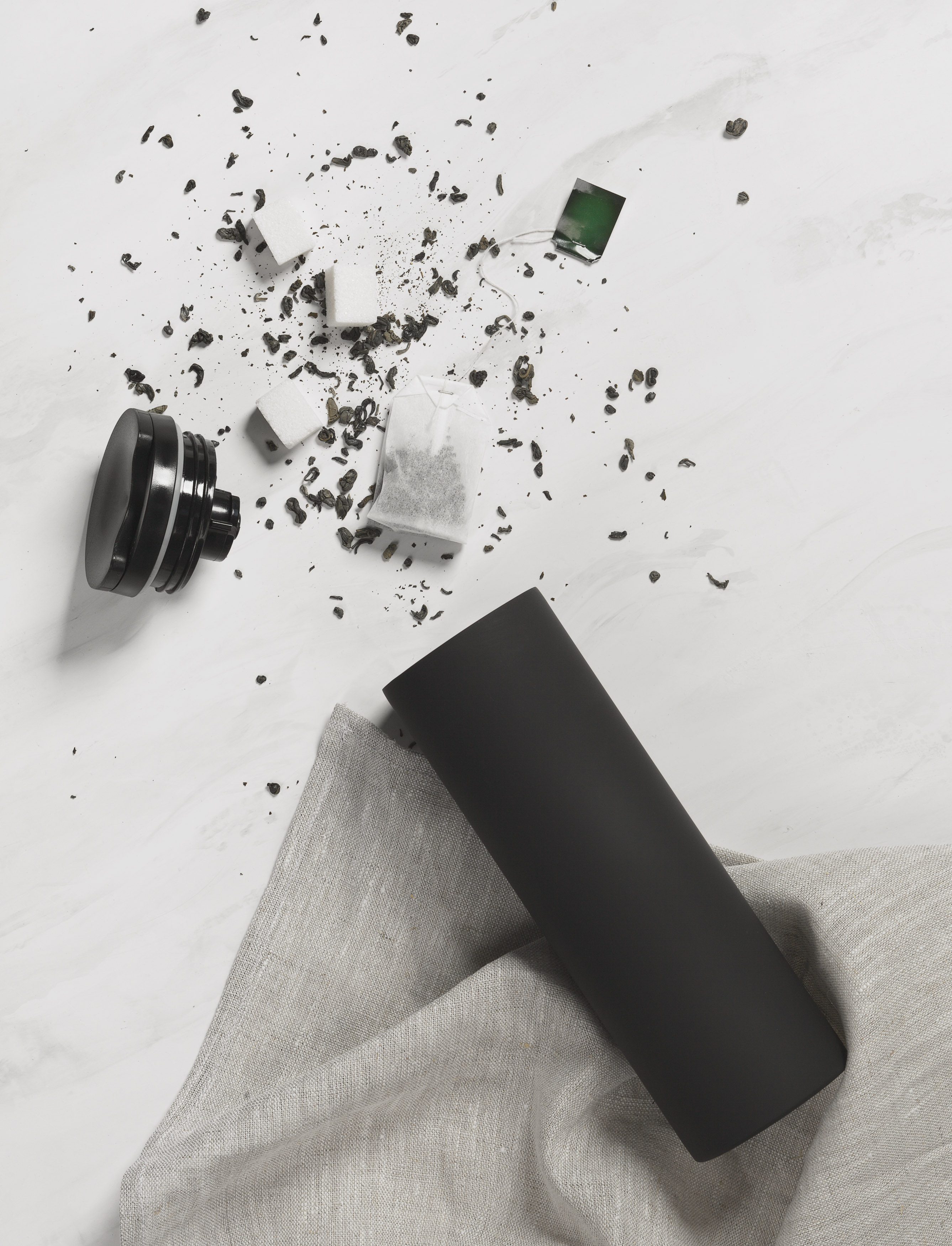 Термостакан "Брайтон" 500 мл, покрытие soft touch, красный