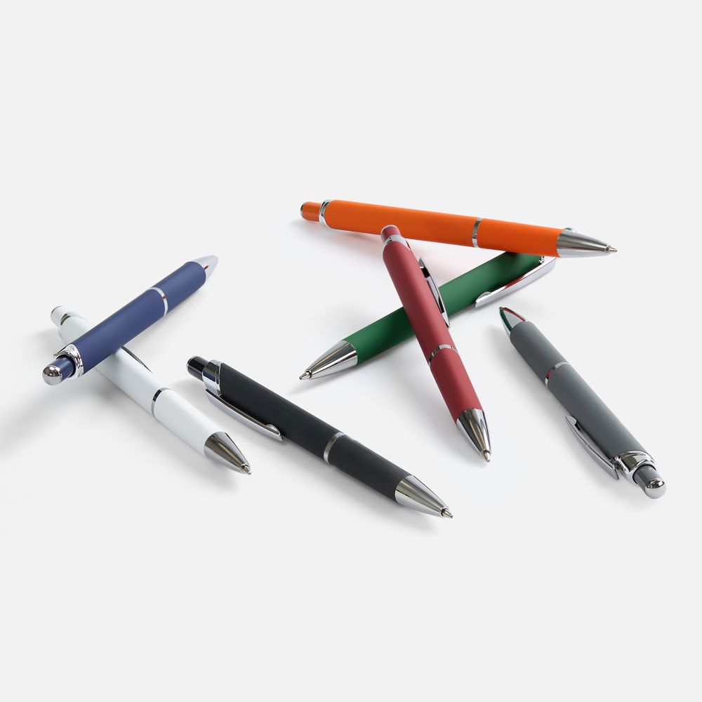 Ручка шариковая Chromos Soft Touch