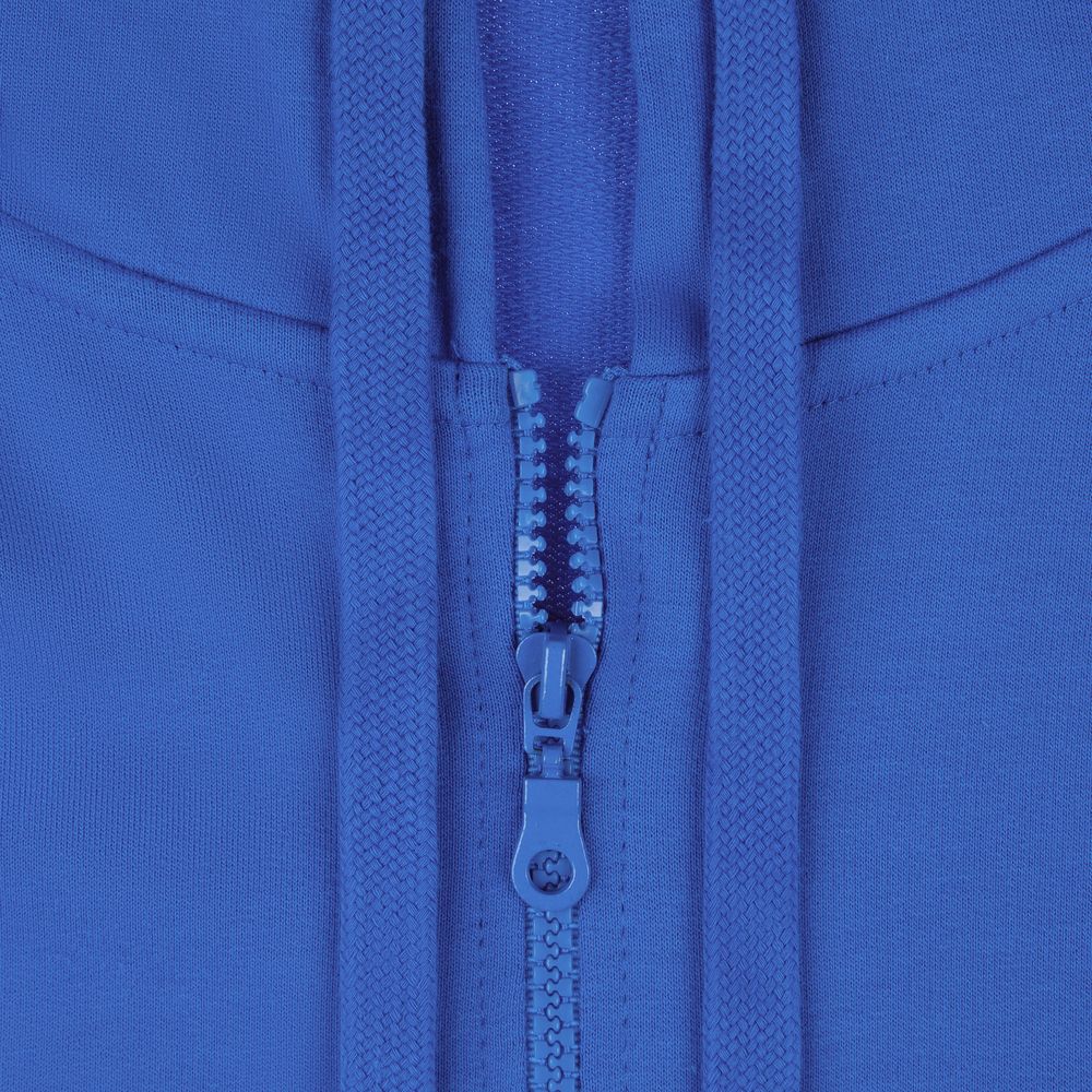 Толстовка на молнии с капюшоном Siverga 2.0, ярко-синяя, размер XL