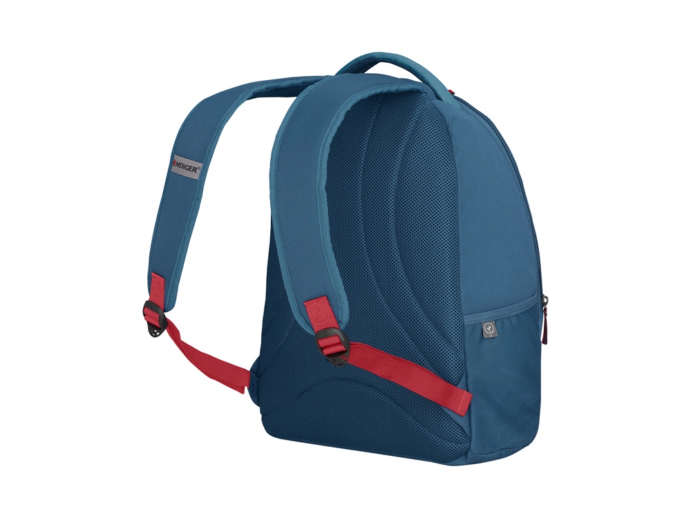 Рюкзак WENGER NEXT Mars 16, деним/синий, переработанный ПЭТ/Полиэстер, 33x24x46 см, 26 л.