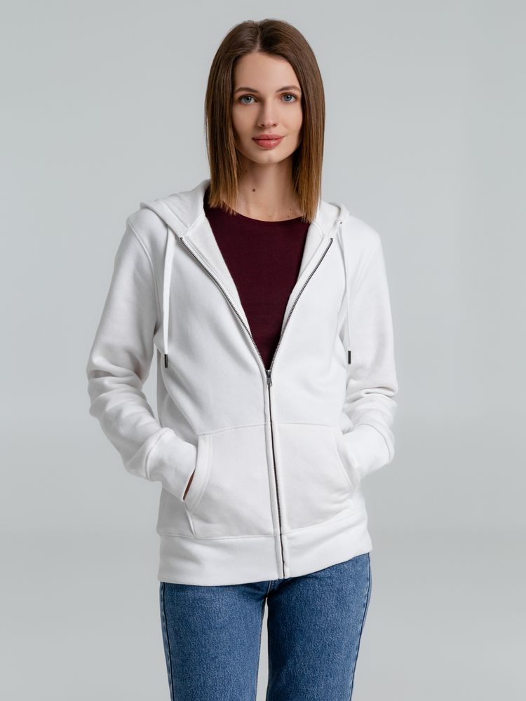 Толстовка на молнии с капюшоном унисекс King фото на сайте Print Logo.